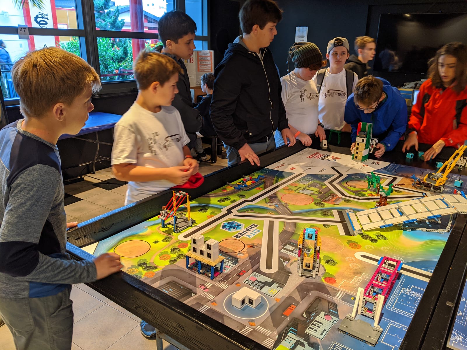FIRST LEGO League competition table